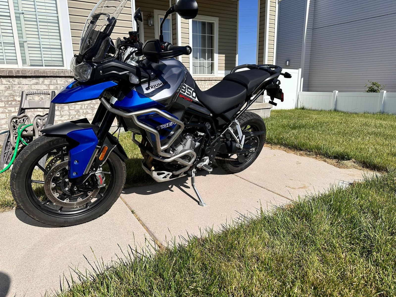 Triumph Tiger 850 Sport Adventure Motorcycle 2021 - 6,600 miles - Excellent Condition