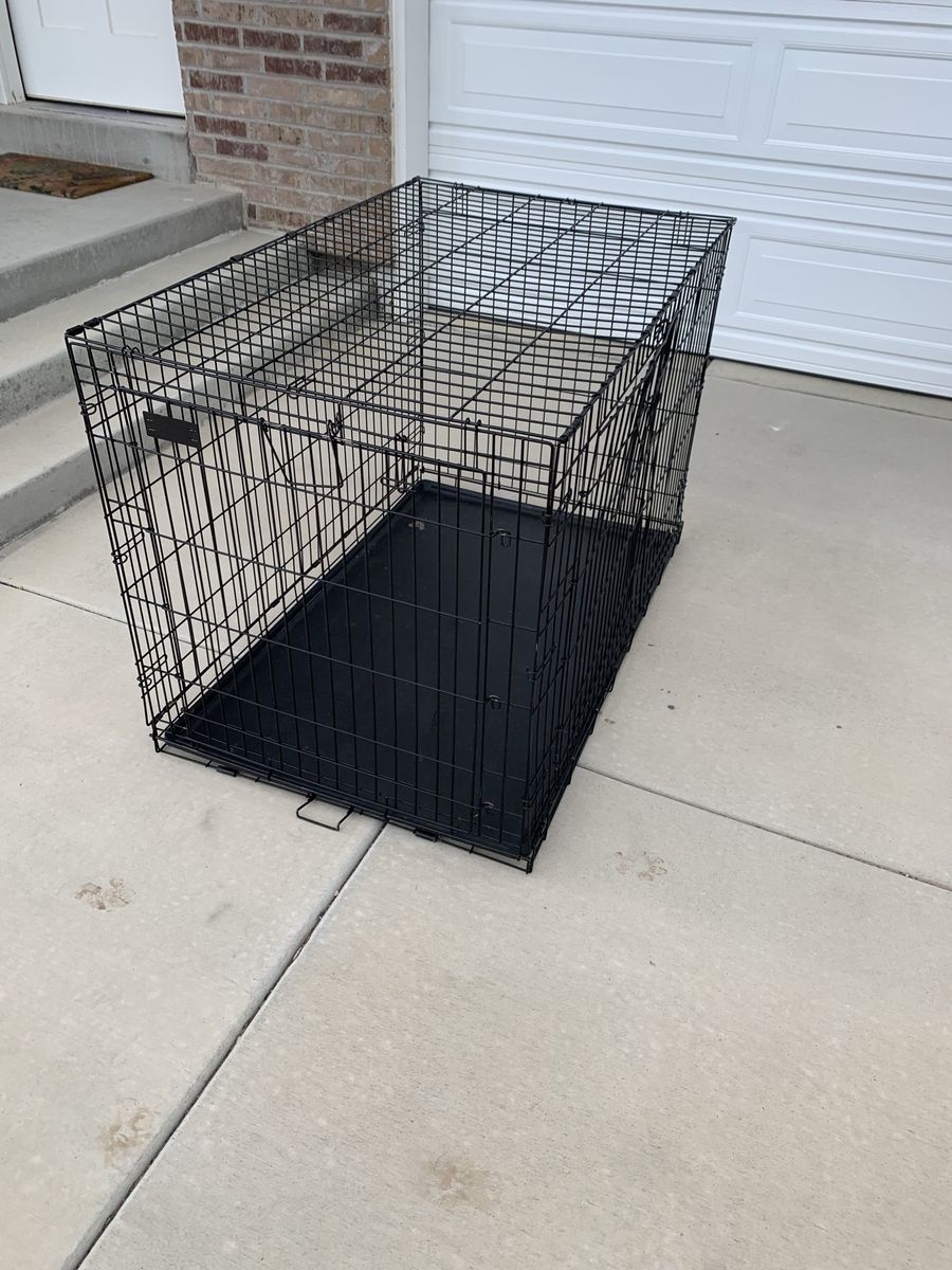 Extra large 42” xl  Metal Dog Crate folding wire unit 