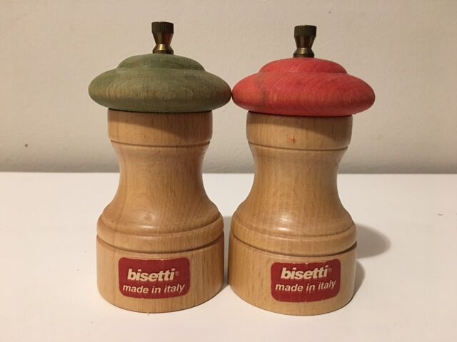 Mini Bisetti Salt & Pepper Mill Set