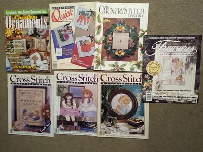 Counted Cross-stitch Magazines - Vintage