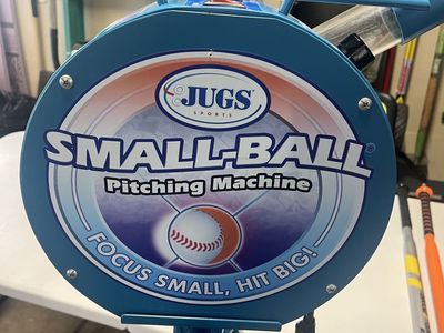 JUGS Sports Small-Ball Pitching Machine - Fastball & Curveball - Good Condition