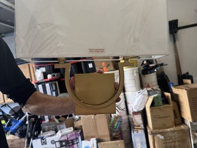 Savoy House Rhodes Light Wall Sconce - Brass Finish with White Shade