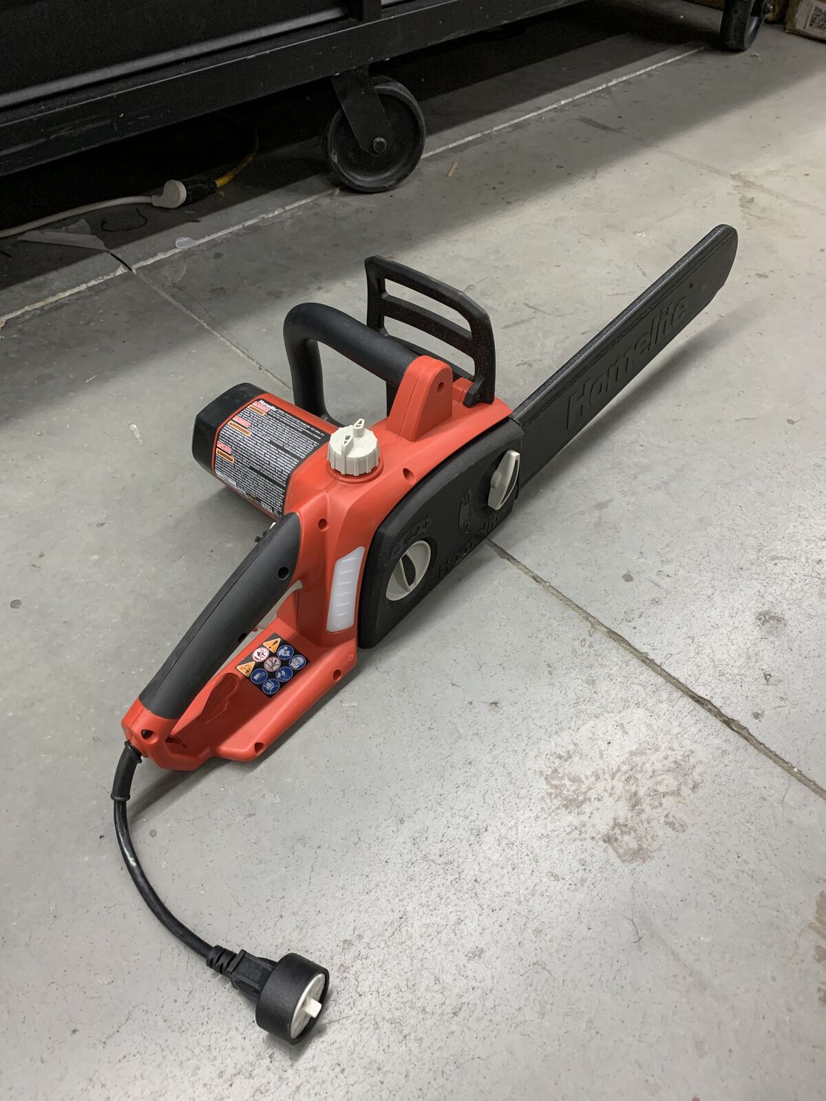 Homelite 16 in. 12 Amp Electric Chainsaw