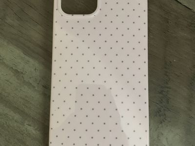 Tomorrow Polka Dot Phone Case for iPhone 12 PRO - Pink/Grey