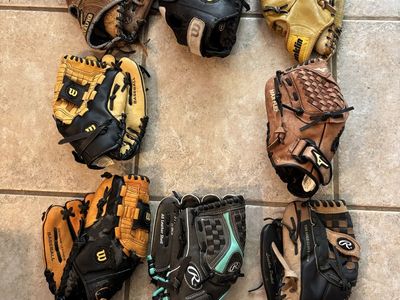 Baseball Mitts For Sale. Your Choice $25 Each