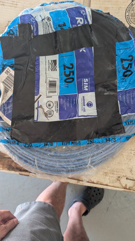 50+ feet Southwire 14/3 Type NM-B