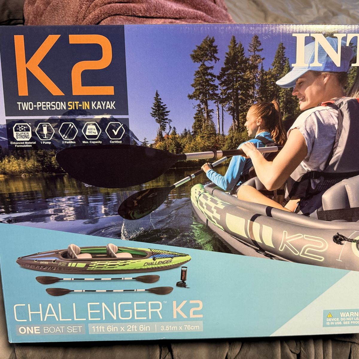 K2 Challenger Inflatable Kayak