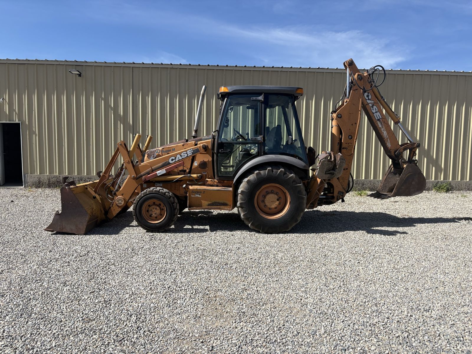 2003 Case 580 super M 4 x 4 backhoe