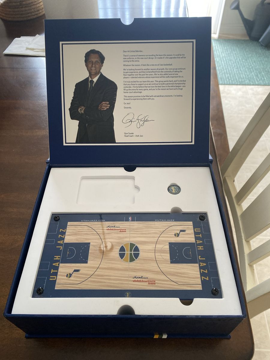 Utah Jazz season ticket holder gift