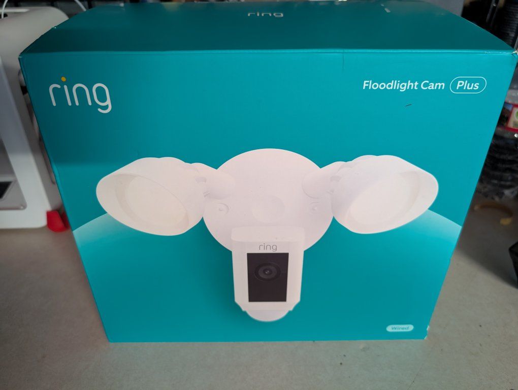 New Wired Ring Floodlight Cam Plus