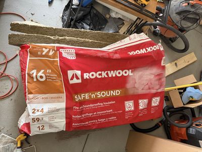 Rockwool batts