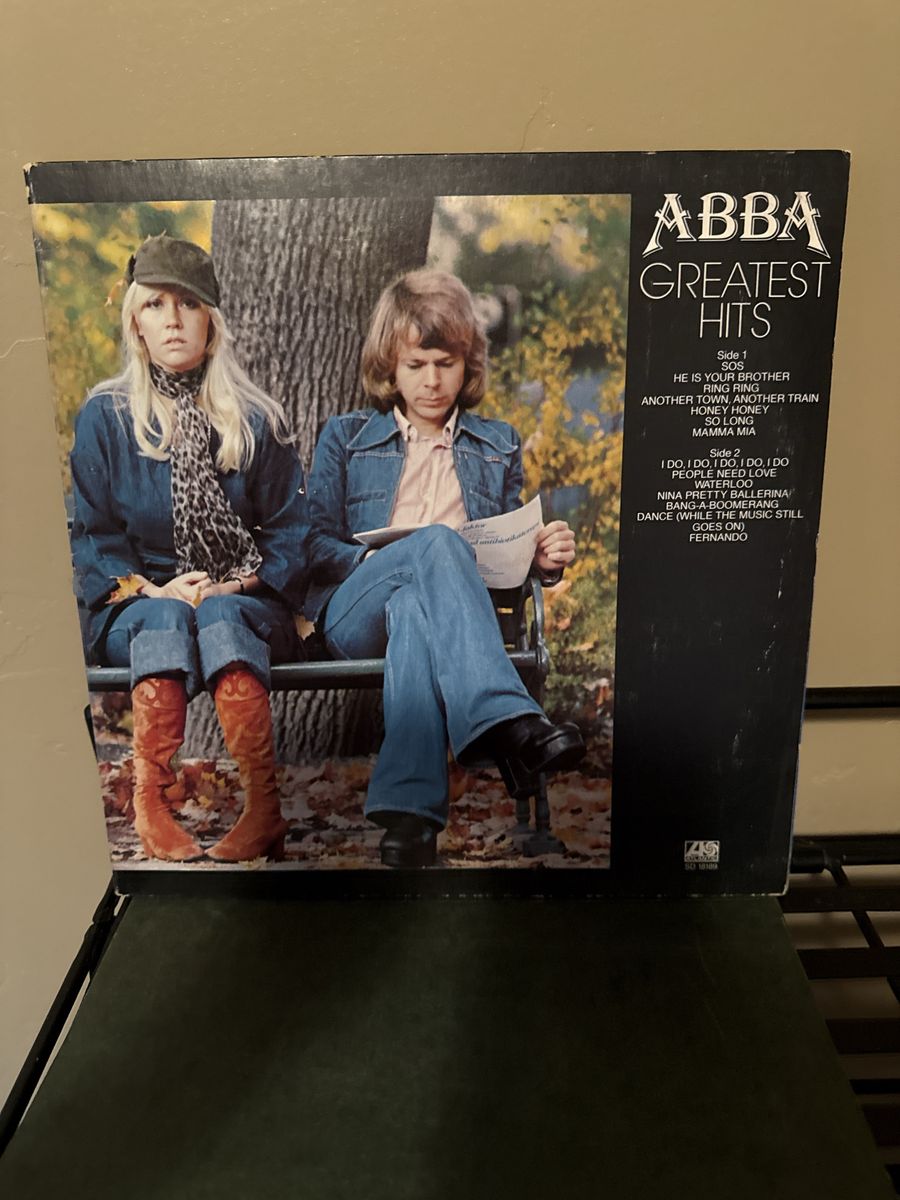 ABBA Greatest Hits Vintage Vinyl LP Record Atlantic Records SD 18189