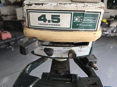 Vintage Sears Ted Williams 4.5 HP Air-Cooled Outboard Boat Motor
