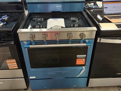 NEW MAYTAG STAINLESS 5 BURNER GAS RANGE