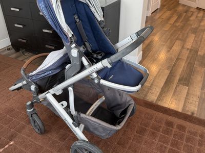 UPPAbaby Vista Double Stroller Bundle – Bassinet, Rumble Seat, Covers & Travel Bag