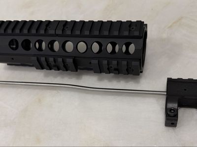 Bean Carbine Length Quad Rail With Gasblock AR 15