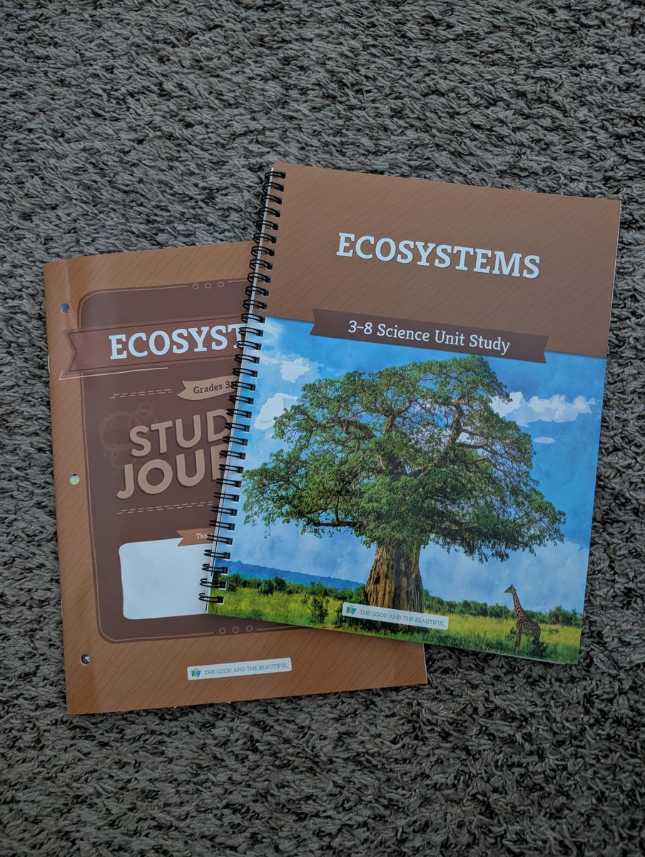 The Good and the Beautiful Ecosystems Book + Student Journal