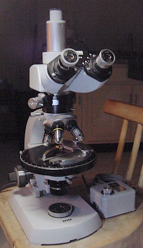 Carl Zeiss Polarizing microscope model WL - refurbished