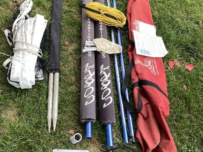 Professional Cobrat Outdoor Volleyball Net System No guidelines to trip over.t