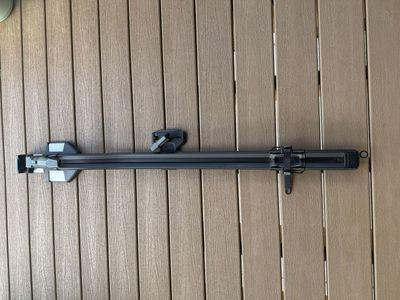 Thule TopRide 568 Roof Bike Rack – Thru-Axle / Quick Release – Lock & Key