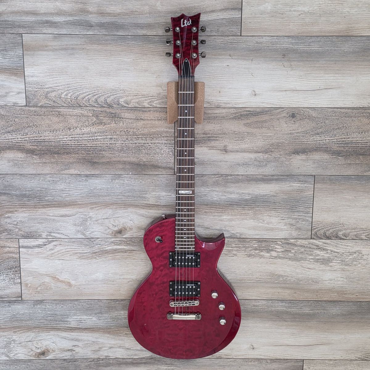 ESP LTD EC 100 QM Electric Guitar w/ gig bag and strap