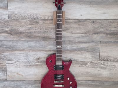 ESP LTD EC 100 QM Electric Guitar w/ gig bag and strap