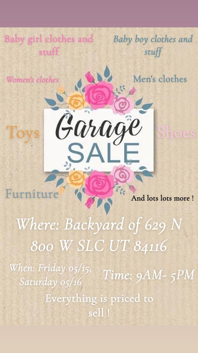 Yard Sale/ Garage Sale