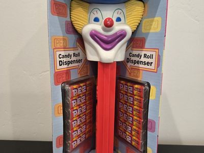 Giant Clown PEZ Dispenser (12.5") - In Box - Collector Display