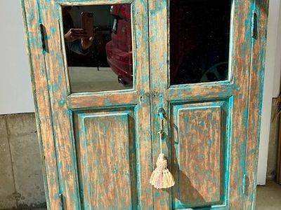 Distressed Cabinet/Bookshelf