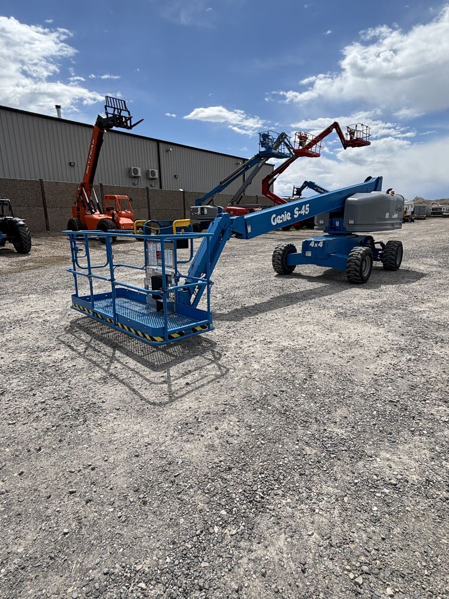 2018 Genie S45 Boom Lift / Manlift – 45’ – CLEAN – $38,900 (id.6460)