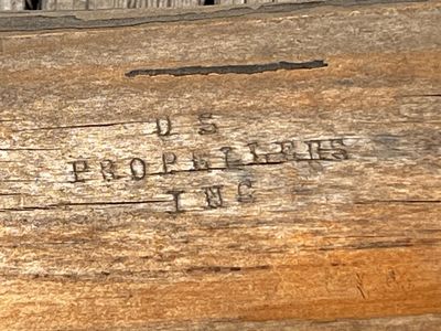 Antique vintage Aircraft Propeller