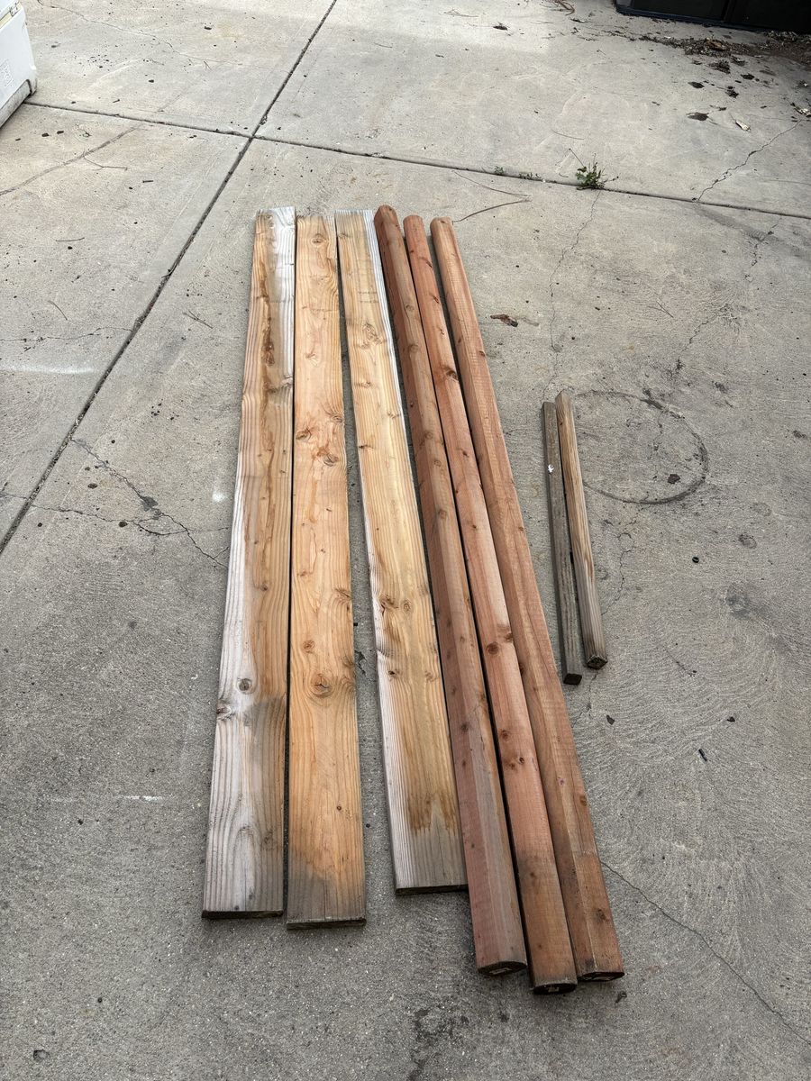 Project wood lumber. 10 for all of it