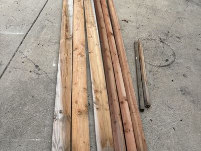 Project wood lumber. 10 for all of it