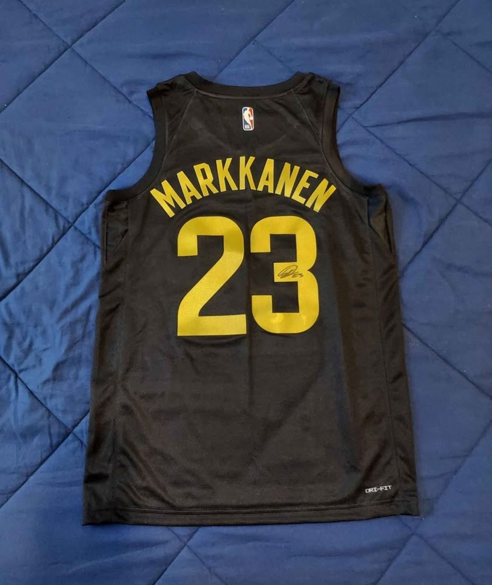 Autographed Markkanen Utah Jazz Jersey