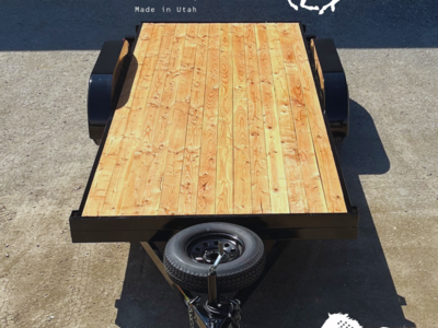 7x14 Workhorse Tandem Car Hauler Trailer Base Model *SPARE TIRE INCLUDED*