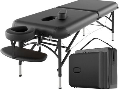 CLORIS 84" Massage Table, Portable Bed