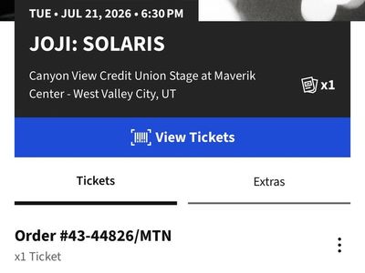 Joji Ticket - Best Value!