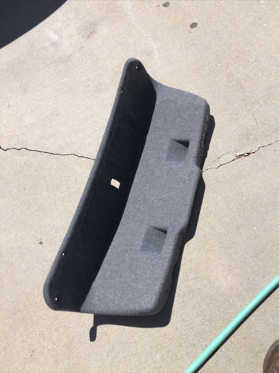 BMW OEM E46 99-06 sedan 4dr trunk lid liner carpet