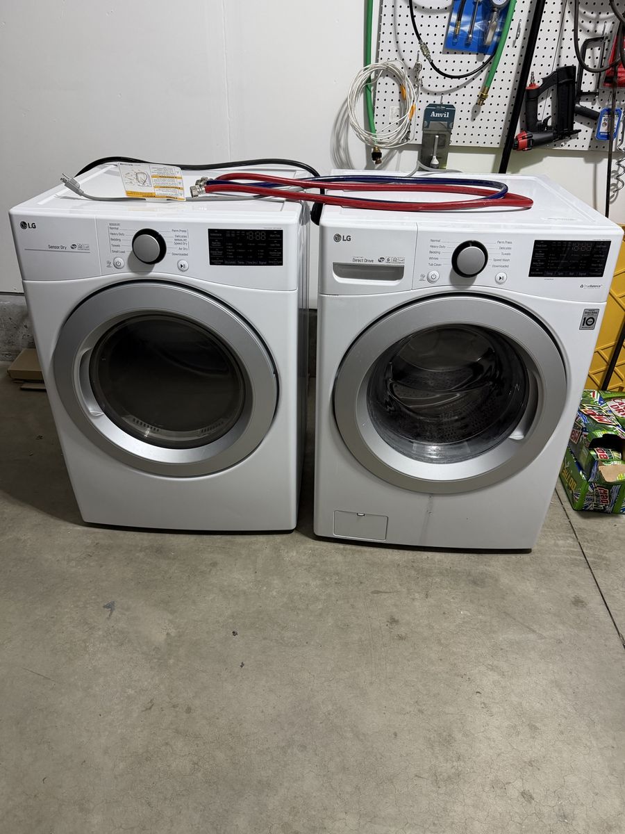 LG Front Load Washer and Dryer