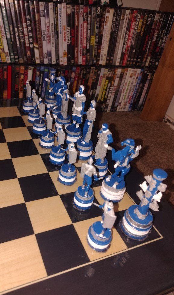 UTAH -HOLY WAR-CHESS SET B.Y.U VS U. OF. U