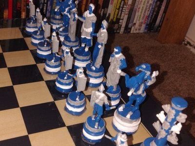 UTAH -HOLY WAR-CHESS SET B.Y.U VS U. OF. U