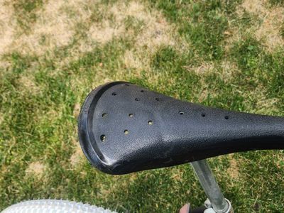 Vintage Team Murray BMX Bike - Black/Yellow with White Tires