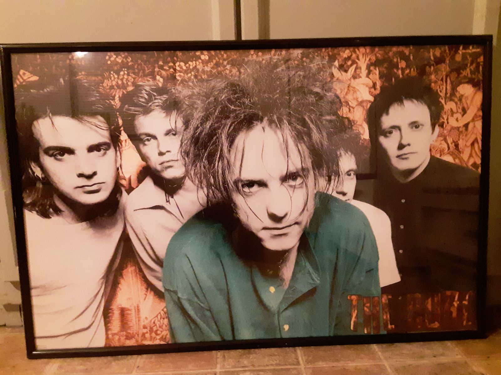 The Cure Framed Poster 1996 24"X36"
