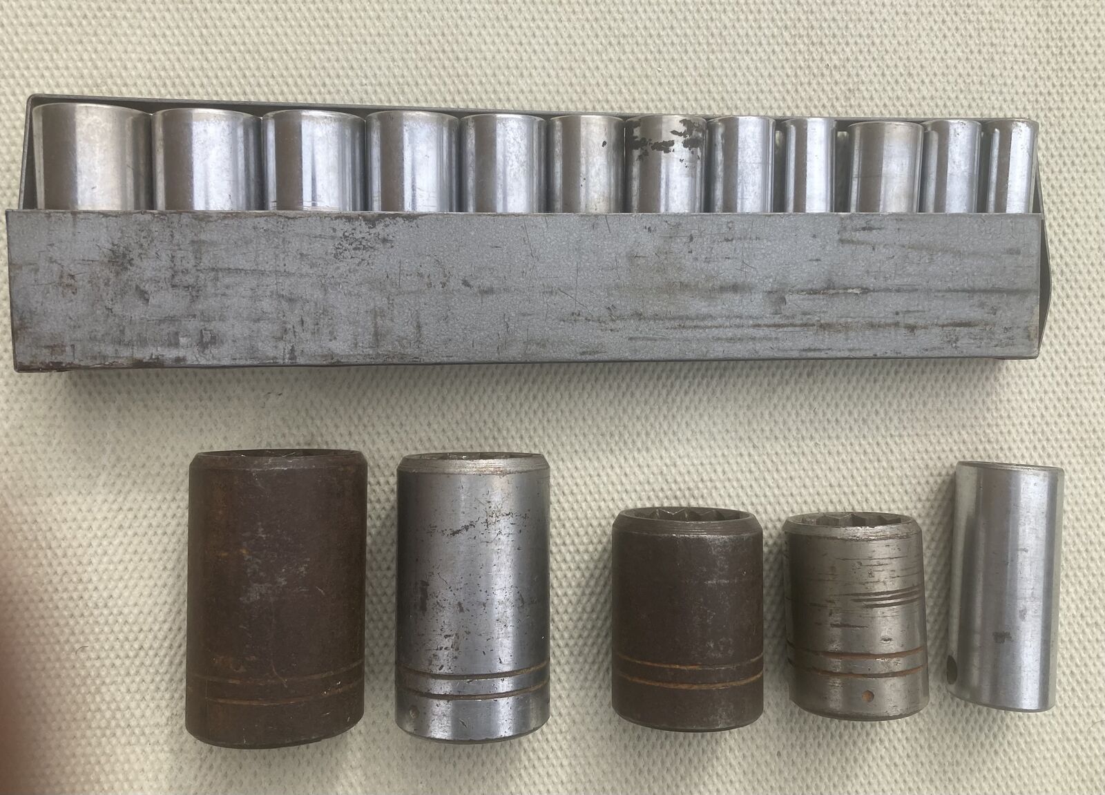 Vintage Sockets Craftsman/Plomb/Proto Lot Of 17