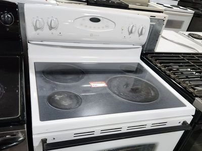 Maytag Electric Smooth Top Range Oven White