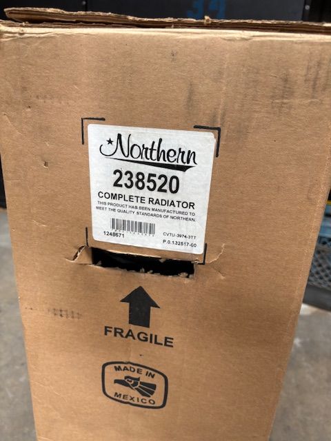 NORTHERN 2002 INTERNATIONAL RADIATOR PART# 238520