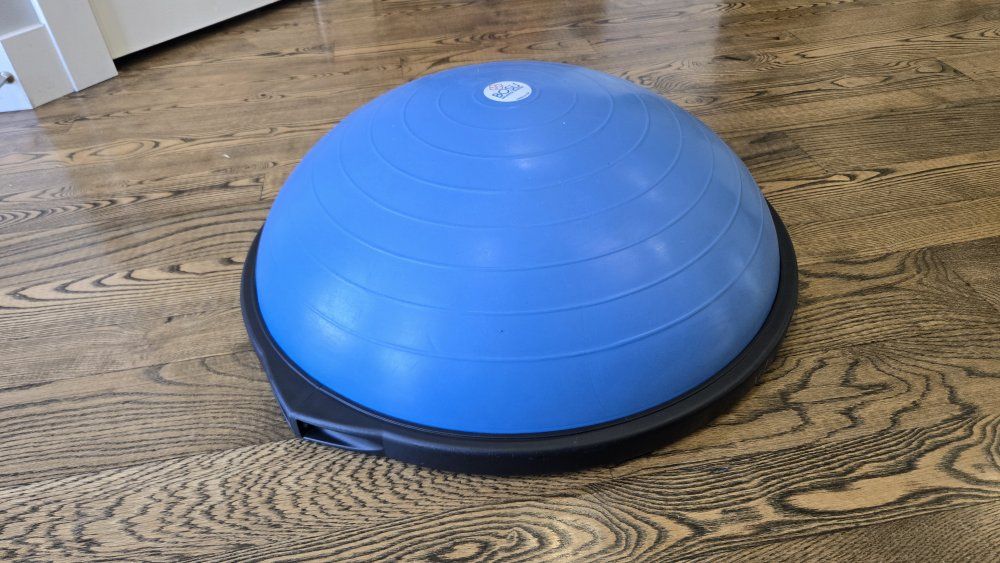 BOSU Balance Trainer Blue Half Ball Stability Exercise Yoga Core Workout