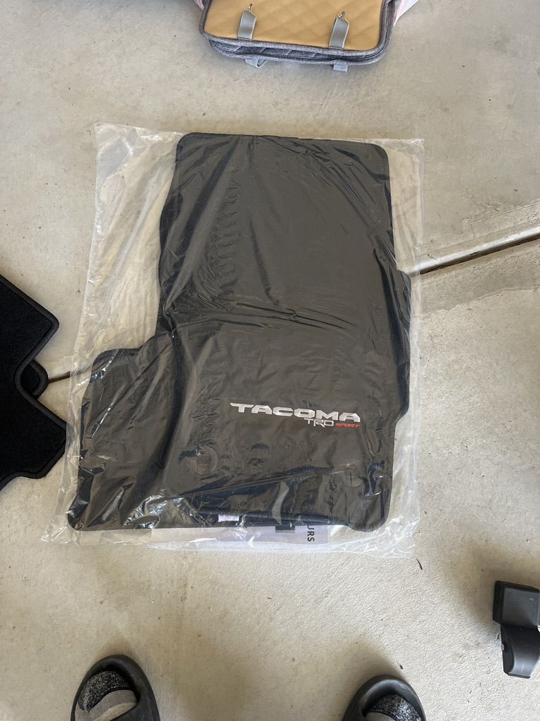 factory floor mats 2026 Toyota Tacoma sport