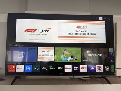65 inch LG WebOS TV