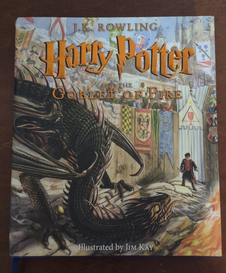 Harry Potter and the Goblet of Fire Illustrated by Jim Kay Hardcover - NEW Condition